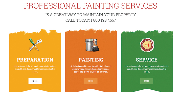 Painting WordPress theme