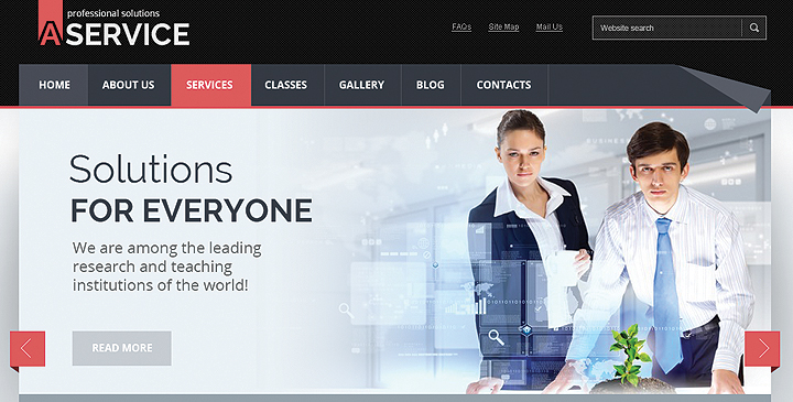 Professional Solution Joomla Website Theme
