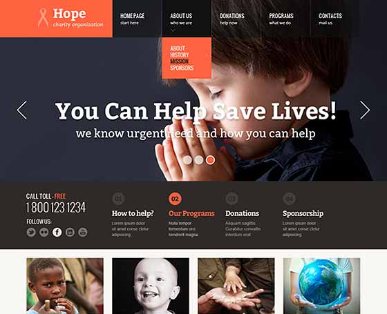 Hope - free HTML Bootstrap Template Hope - free HTML Bootstrap Template