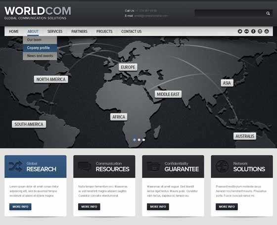 Business HTML5 template