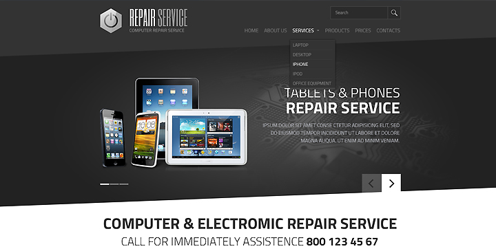 Computer repair template