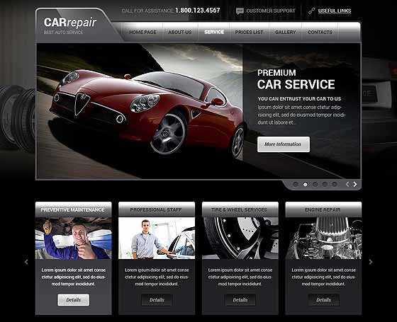 Auto Repair template