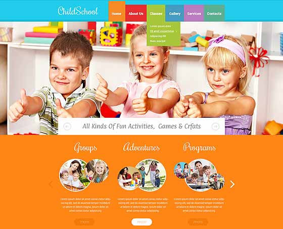 Preschool template