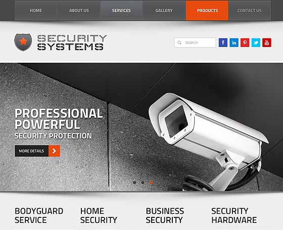 Security company template