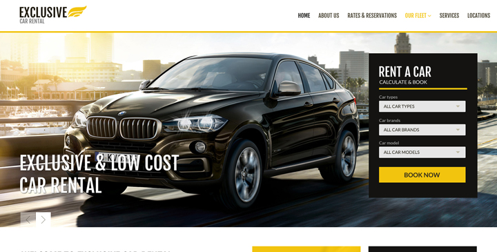 car website templates
